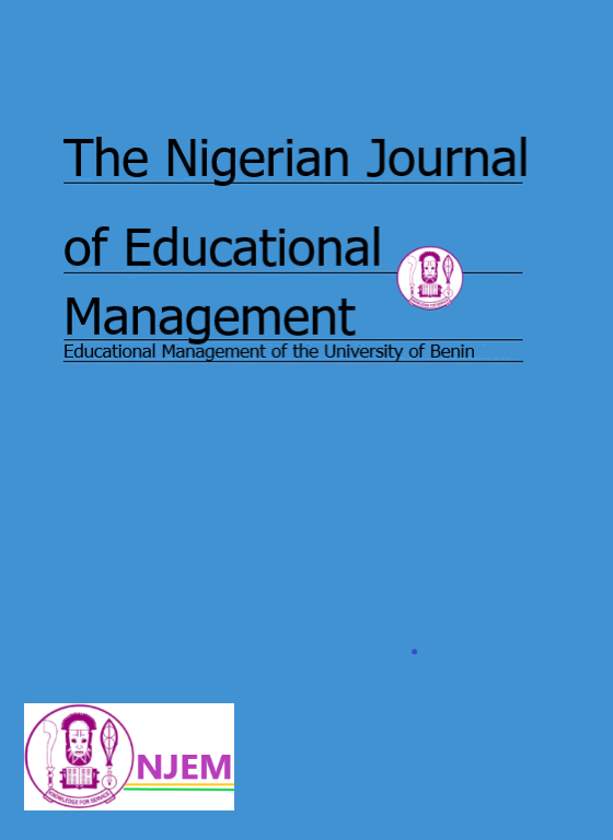 Go to journal home page - The Nigerian Journal of Educational Management